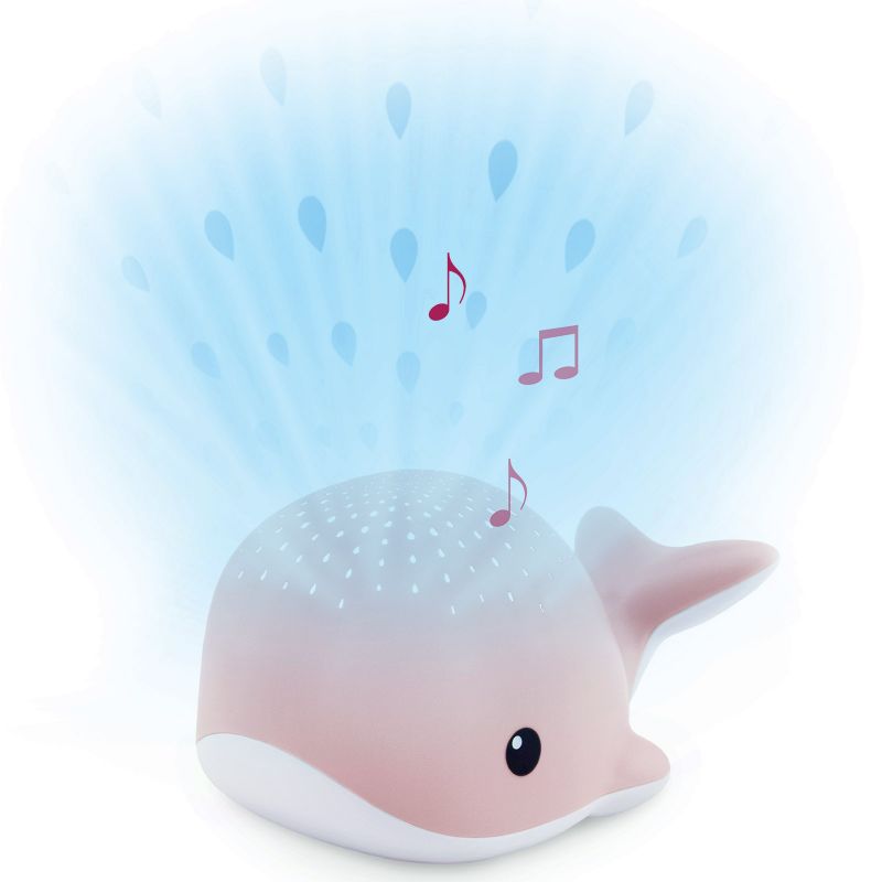 Projecteur d'ambiance Wally la baleine rose ZAZU