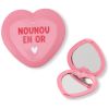 Miroir de poche Nounou en Or Atelier Wagram Produit ouvert 4
