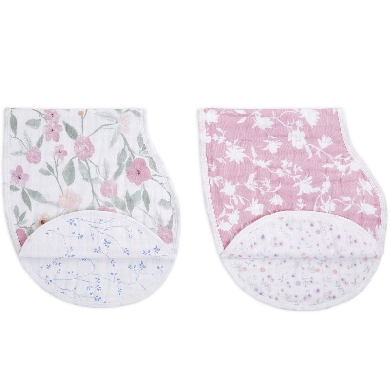 Lot de 2 bavoirs protection d'épaules Ma Fleur aden + anais