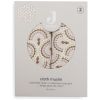 Lot de 2 maxi-langes en gaze de coton Soft Plumes (115 x 115 cm) Jollein Packaging 5