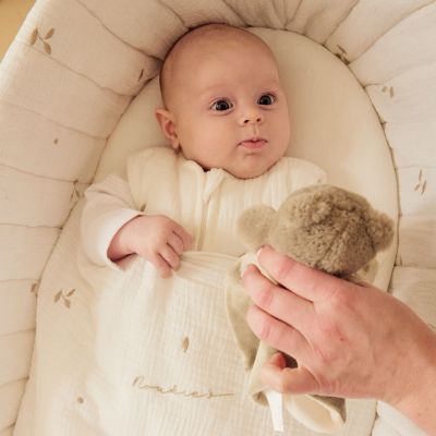 Couffin en gaze de coton bio écru