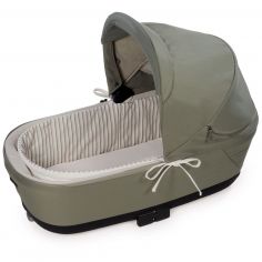 Housse de nacelle avec tiges + Drap-housse pour nacelle Botton Rayures