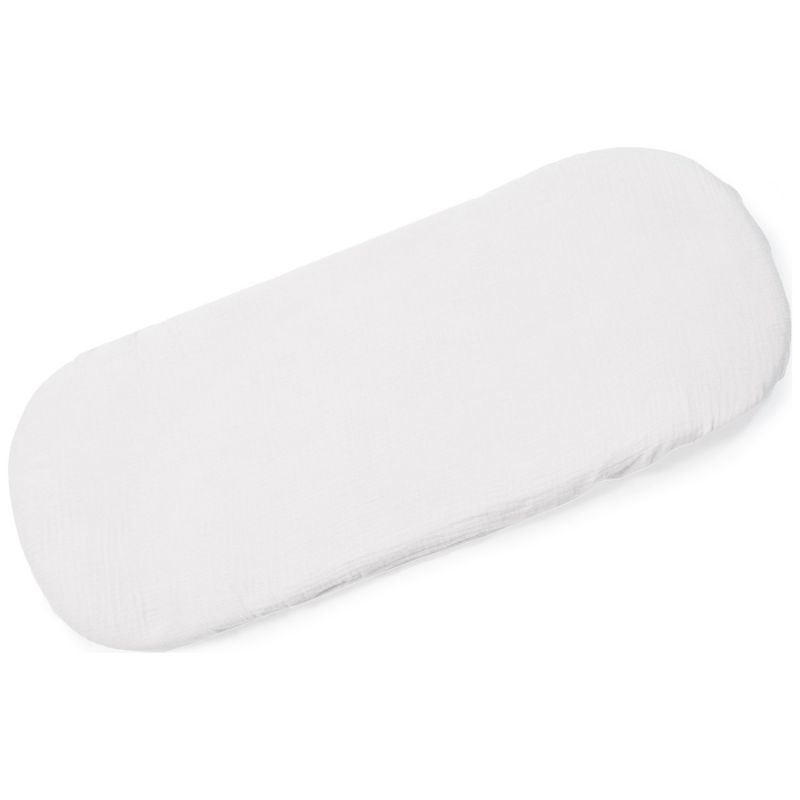 Housse de nacelle avec tiges + Drap-housse pour nacelle Botton Rayures Walking Mum Produit 4