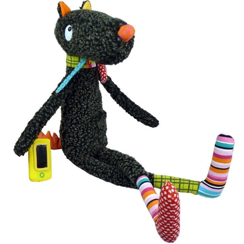 Peluche Trendy Monsieur Grand Loup T'es Fou Louloup (65 cm) Ebulobo