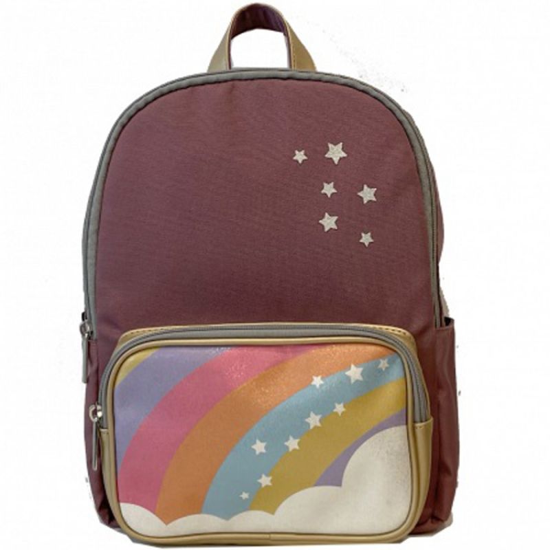 Sac à dos bébé Arc-en-ciel étoilé Caramel & Cie