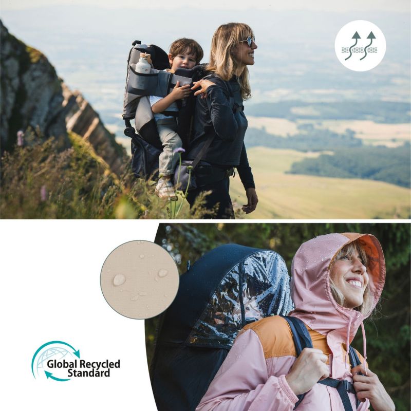 Porte bébé de randonnée Moov & Hike Dune Babymoov Ambiance 8