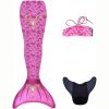 Ensemble 3 pièces queue de sirène Princess (taille XS - 8 ans) Kuaki Mermaids Produit 1