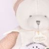 Veilleuse musicale projection d'étoiles ours rose Doudou et Compagnie Ambiance 8