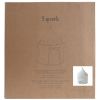 Tente de jeu en tissu recyclé Damier beige 3 sprouts Packaging 5