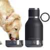 Gourde isotherme pour chien 2 en 1 Noir (1 litre) Asobu Produit 1