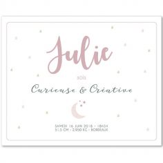 Tableau De Naissance Cadeau Pour Bebe Berceau Magique