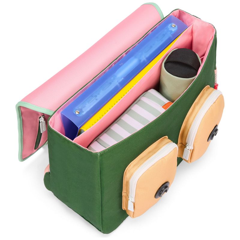 Cartable Mini Bubblegum (6 ans et +) Hello Hossy Produit ouvert 4