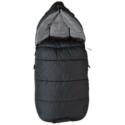 Chancelière thermique pour poussette AKIKO noir et gris