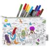 Trousse à colorier lavable et réutilisable Sirènes avec 10 feutres Eatsleepdoodle Produit 1