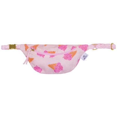 Sac banane enfant en gaze de coton cornets de glace