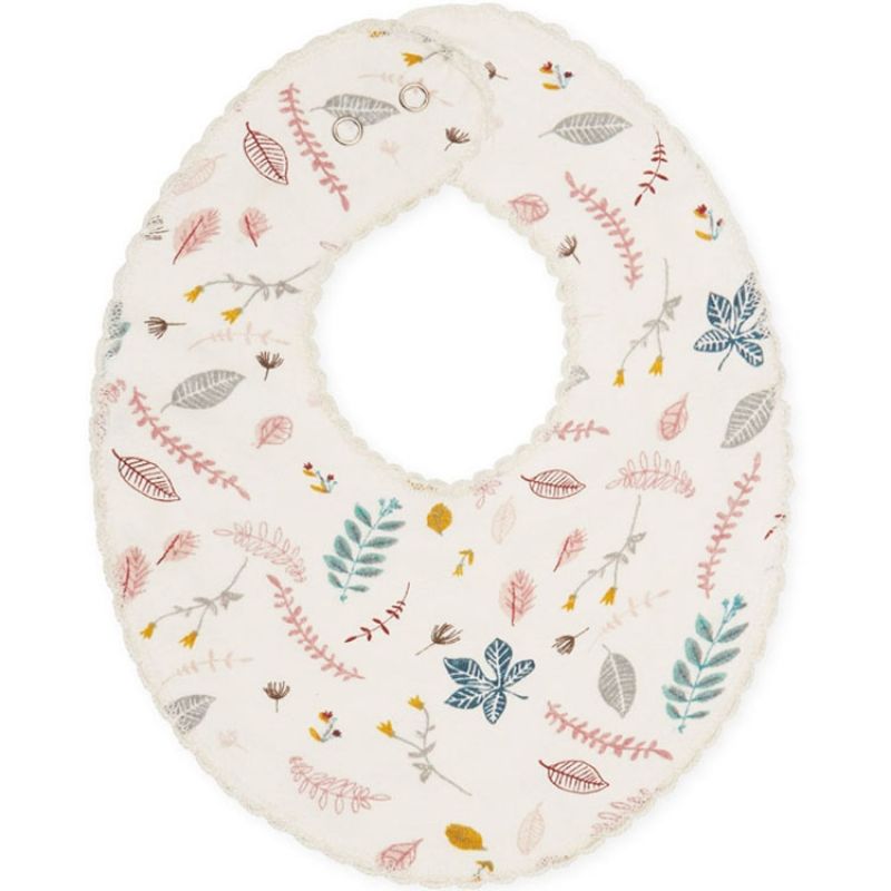 Bavoir bandana Pressed Leaves Cam Cam Copenhagen