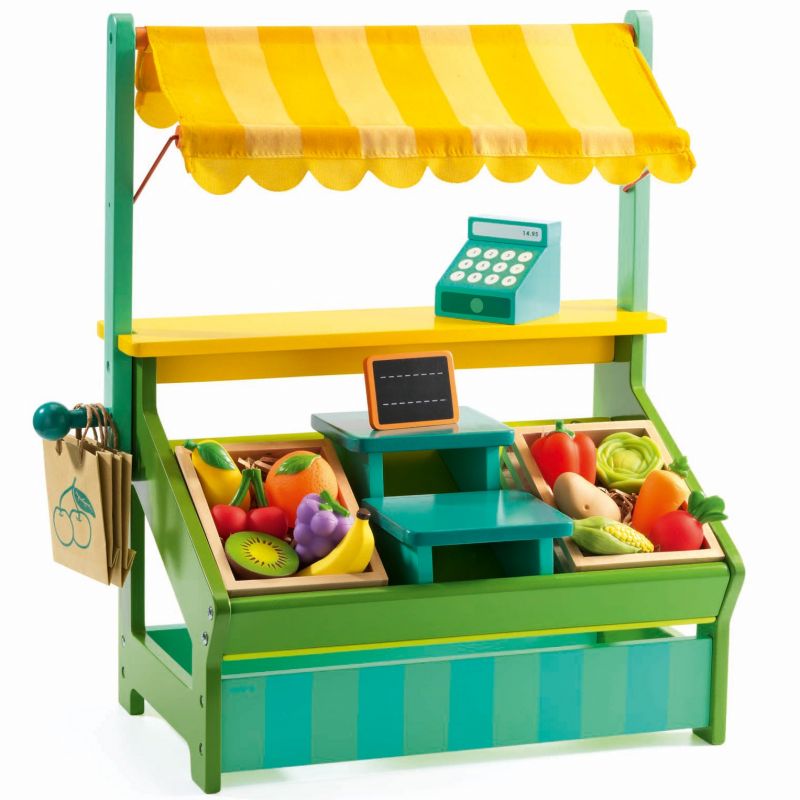 Jeu d'imitation Le marché de Léo Djeco