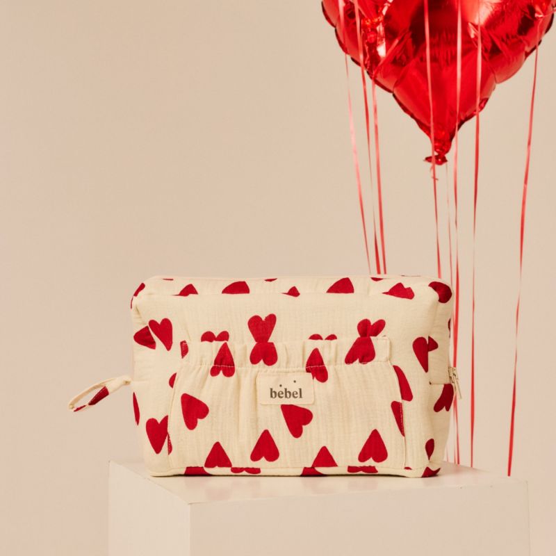 Trousse de toilette comme un bonbon Coeur BEBEL Ambiance 1