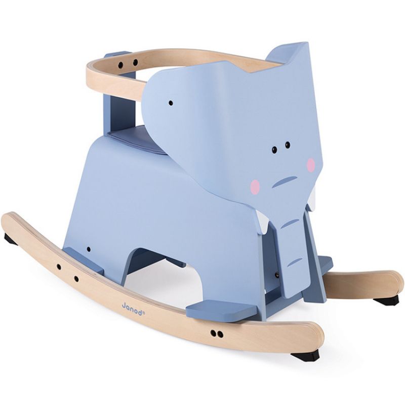Éléphant à bascule Janod