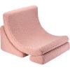 Fauteuil Moon Guava Pink molletonné - Wigiwama