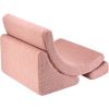 Fauteuil Moon Guava Pink molletonné  par Wigiwama