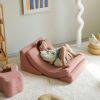 Fauteuil Moon Guava Pink molletonné  par Wigiwama