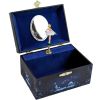 Boîte à bijoux musicale phosphorescente Ballerine bleue  par Trousselier