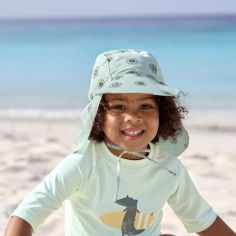 T-shirt anti-UV Crocodile vert écume (13-18 mois)