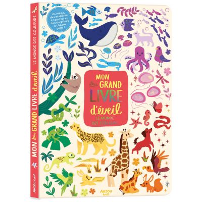 Mon très grand livre d'éveil Le monde des couleurs Auzou Editions