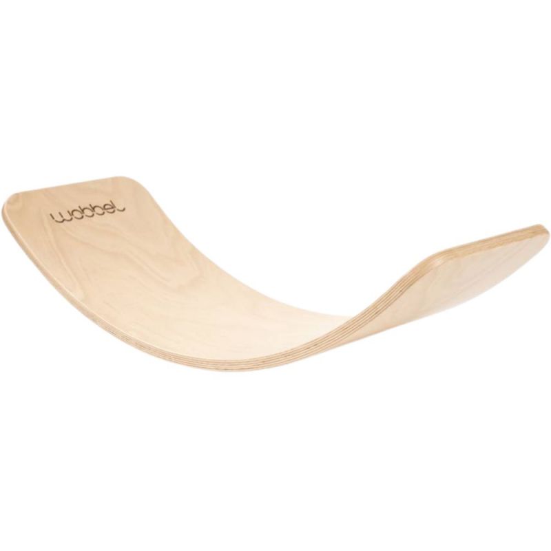 Planche d'équilibre Wobbel Original en hêtre naturel (90 cm) Wobbel BV