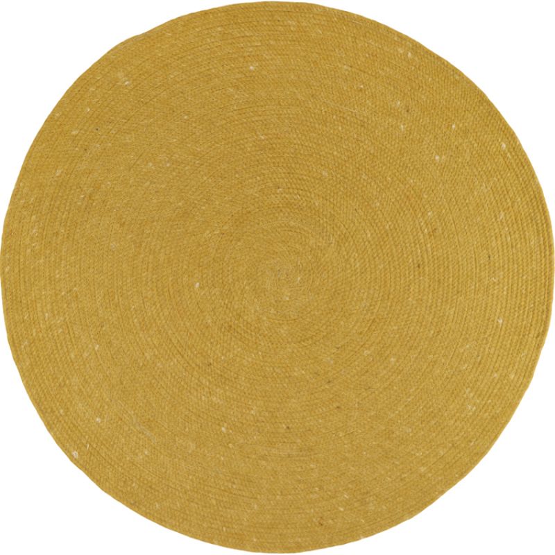 Tapis rond Neethu mangue (110 cm) Nattiot