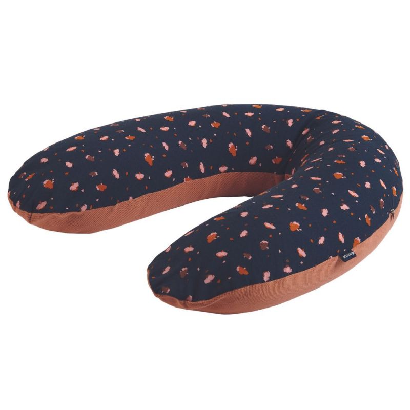 Coussin de grossesse jersey fleur-cassonade Candide