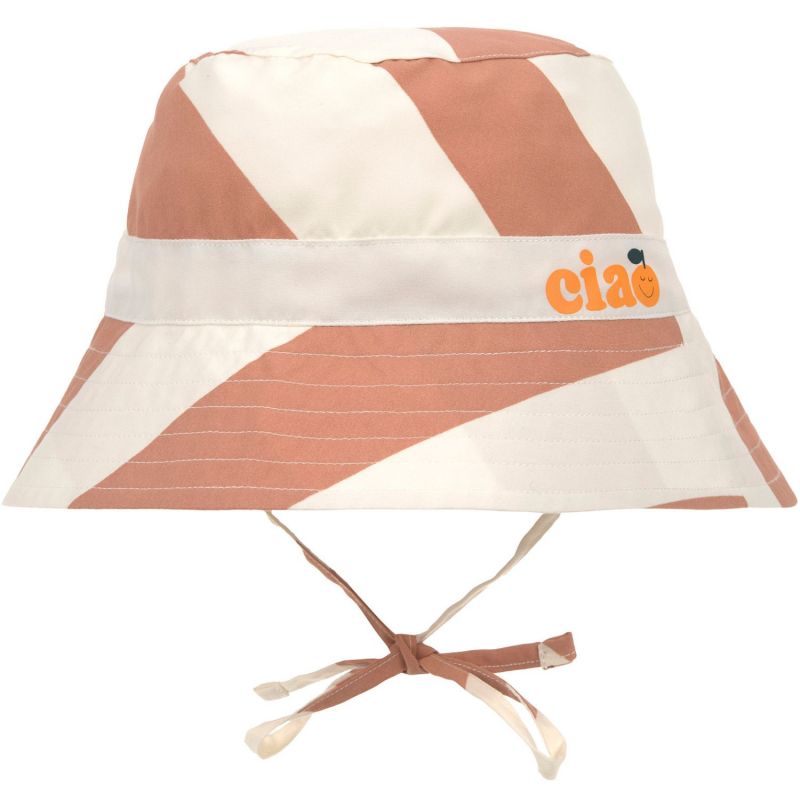 Bob anti-UV Rayures terre et sel marin (3-6 ans) Lässig Produit 1