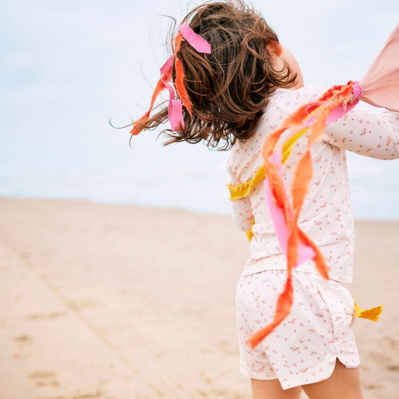 Tee-shirt anti-UV manches longues Papillons (12-24 mois) Fresk Ambiance 5