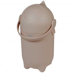 Poubelle à couche Dropy Taupe - Nattou