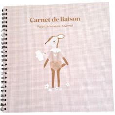 Carnet de liaison Faon liberty (54 pages) - Charlie et Suzie