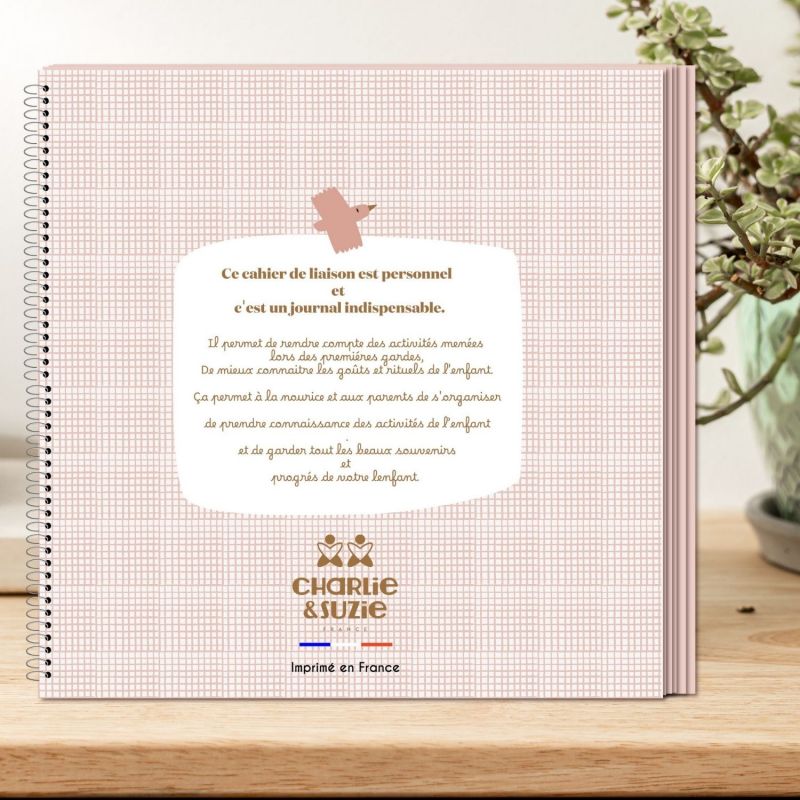Carnet de liaison Faon liberty (54 pages) Charlie et Suzie Ambiance 7