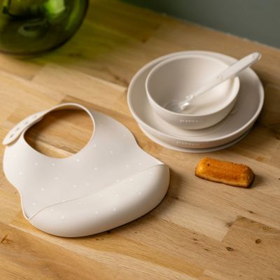 Coffret repas en silicone Argile-Etoiles (4 pièces)