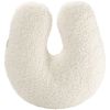 Coussin en U Cream White molletonné Wigiwama Produit 1