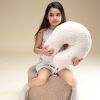 Coussin en U Cream White molletonné Wigiwama Ambiance 2