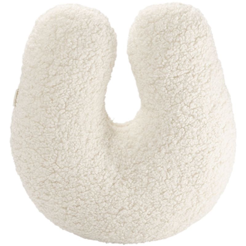 Coussin en U Cream White molletonné Wigiwama Produit 1