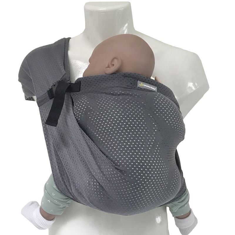 Porté bébé Mini Sling gris Minimonkey Produit 1 grande taille