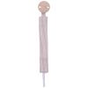 Attache-sucette en gaze de coton rayé galet BB & Co Produit 1
