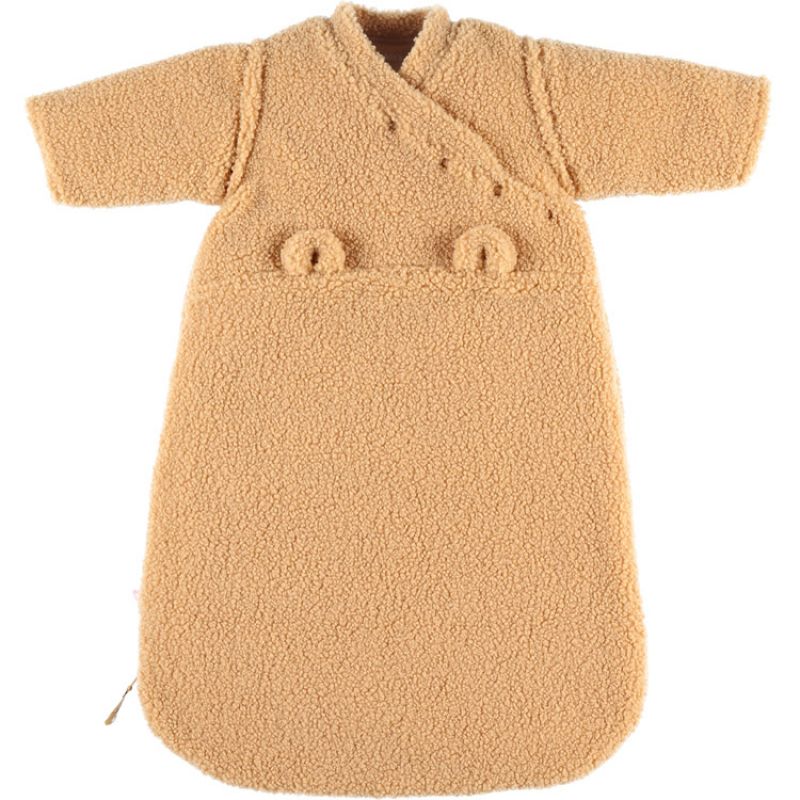 Gigoteuse chaude en sherpa Mix & Match camel TOG 2 (70 cm) Noukie's