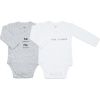 Lot de 2 bodies Mini Maxi (naissance) - Trois Kilos Sept