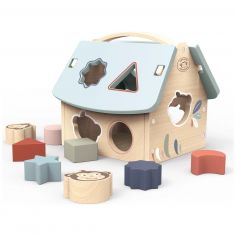 Maison des formes (8 blocs) - Speedy Monkey