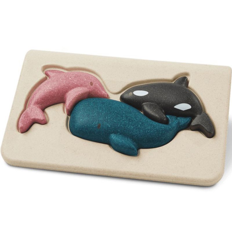 Mon 1er puzzle animaux de la mer Plan Toys