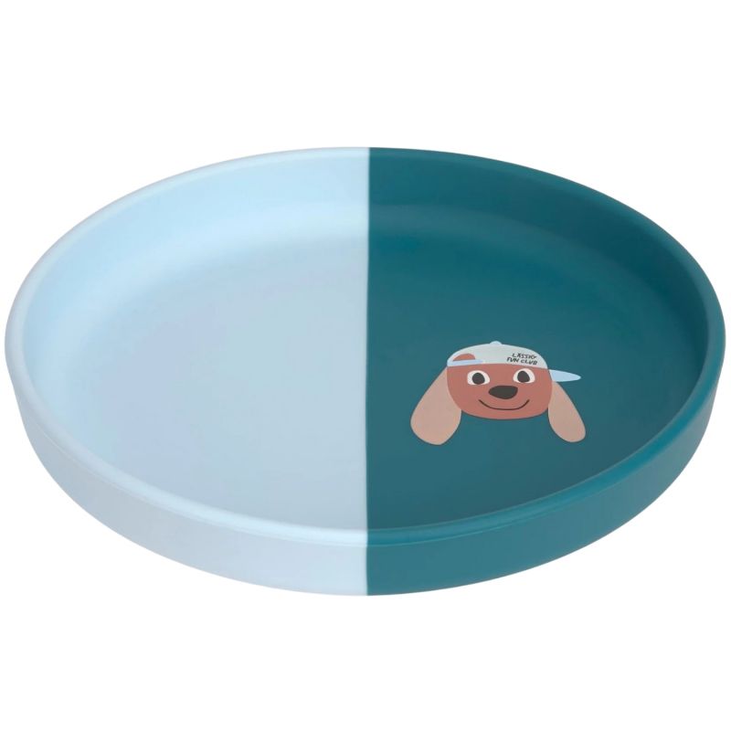 Assiette en silicone Tiny Team Chien Lässig Produit 1
