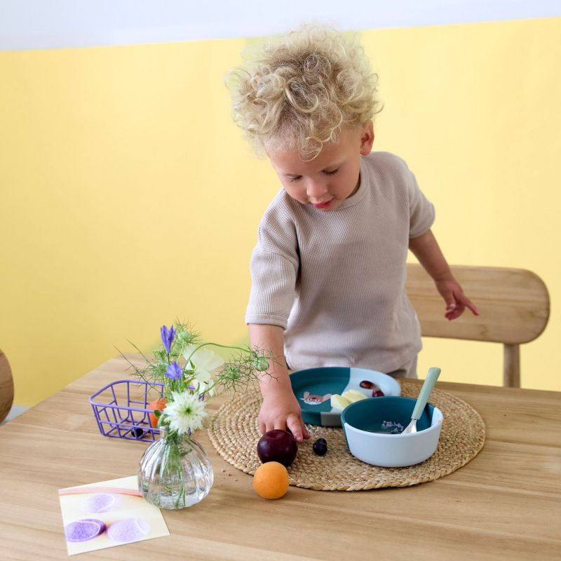 Assiette en silicone Tiny Team Chien Lässig Ambiance 5