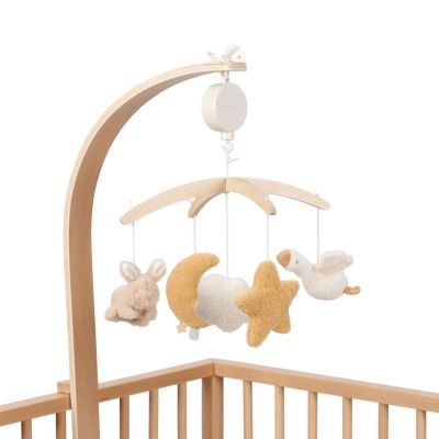 Mobile musical en bois FSC Newborn Little Dutch
